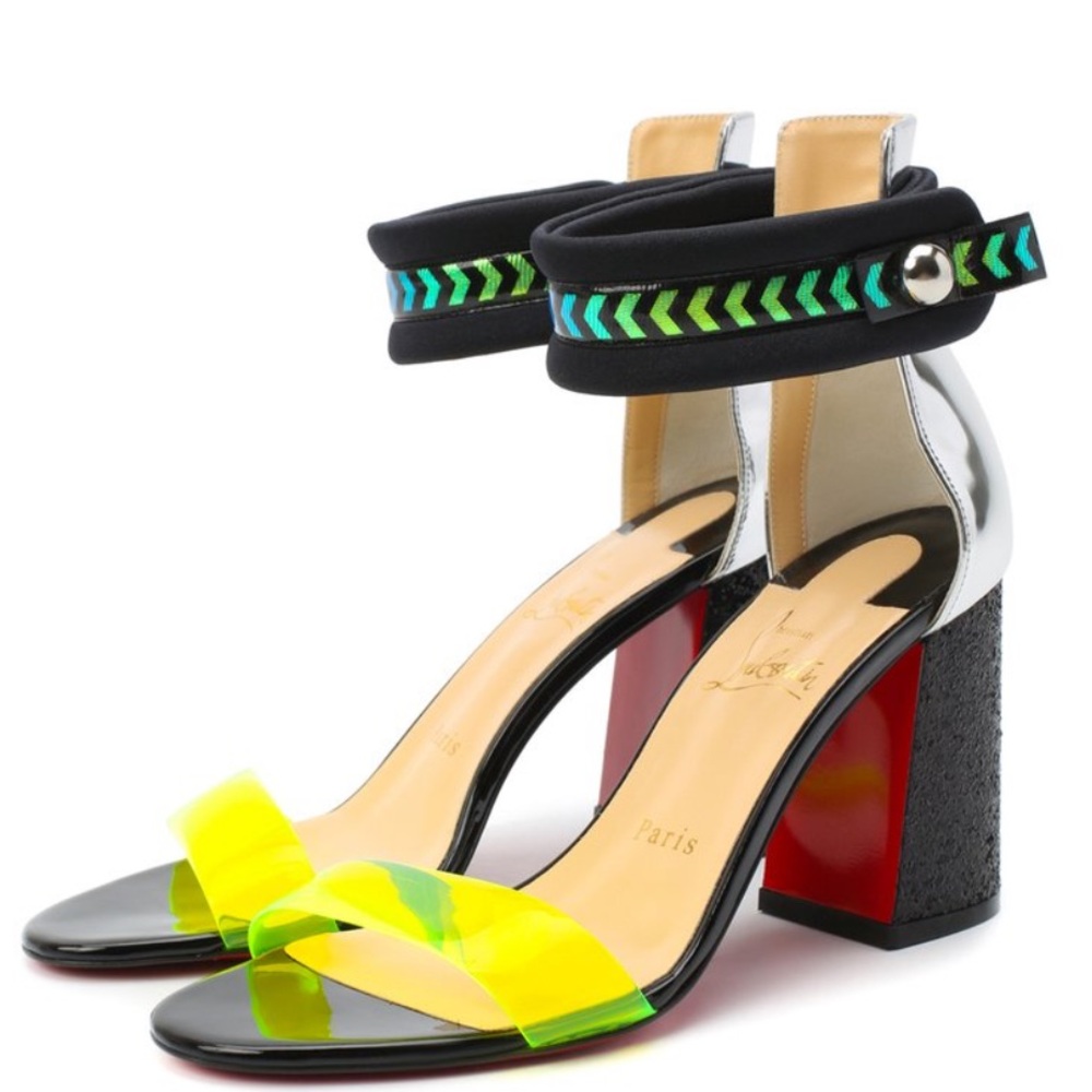 Christian Louboutin Tennis Elbow 85
Pvc neon RETAIL 995